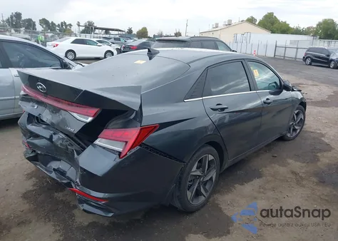 2023 Hyundai Elantra Limited z USA, uszkodzony, nr VIN 5NPLP4AG0PH114850
